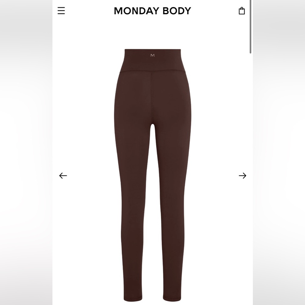 Monday Body Acadia leggings in espresso size M 🤎
